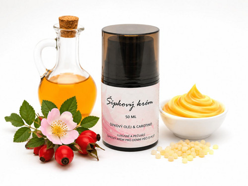 Šípkový krém - airless balení 50 ml — foto 1