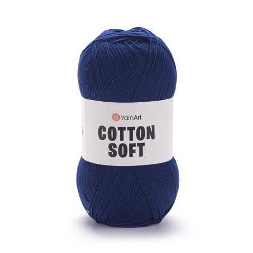Příze Cotton Soft - tmavě modrá