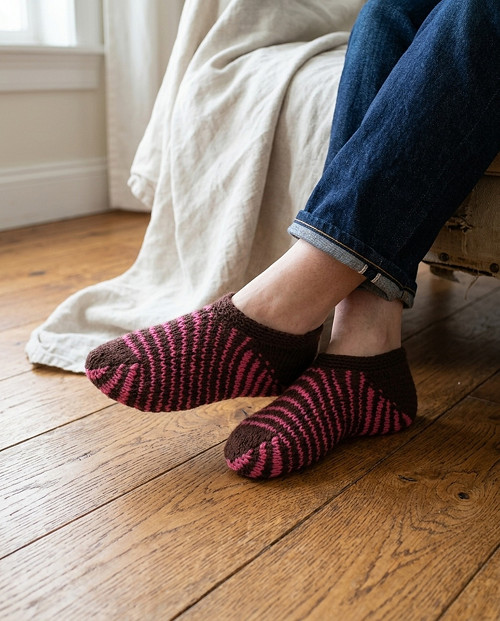 Pletené bačkory unisex