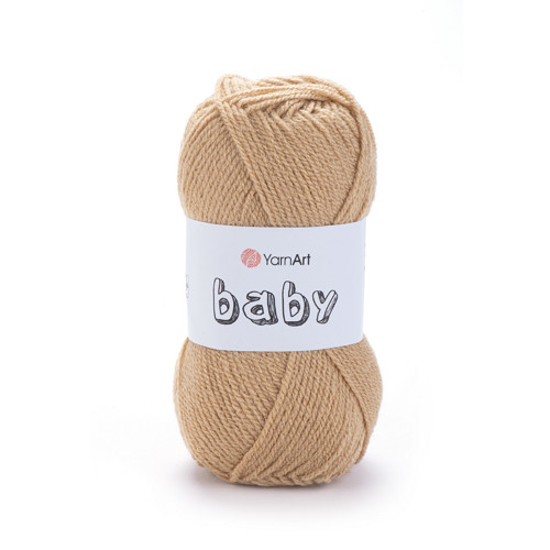 Příze Baby - světle hnědá