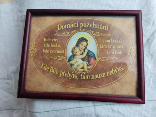 DOMÁCÍ POŽEHNÁNÍ VELKÉ -22/16 cm