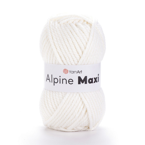 Příze Alpine Maxi - bílá