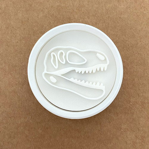 Vykrajovátko - Lebka dinosaura — foto 1