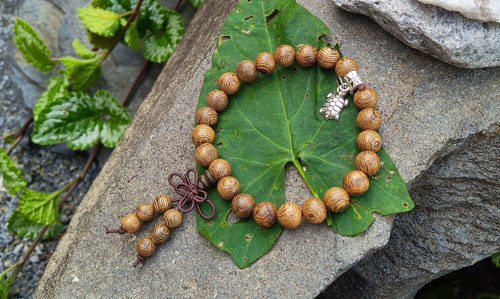 Meditační náramek s tibetským uzlem, unisex