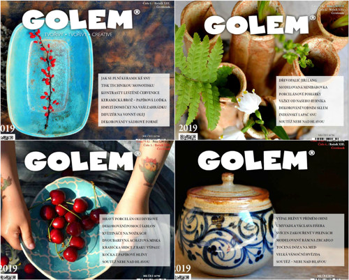 Dvouleté předplatné časopisu Golem 26/27 - 8 čísel