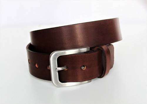 Kožený opasek 4 cm (více barev)