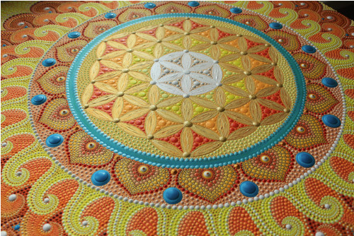 Flower of Life 80x80 cm