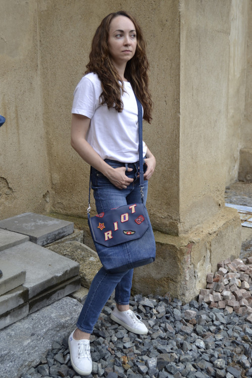 Drzá crossbody kabelka Riot