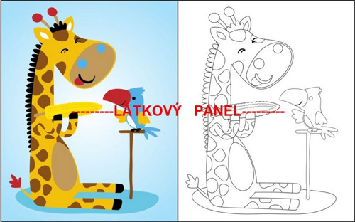Bavlněný panel 31x50 cm - skladem