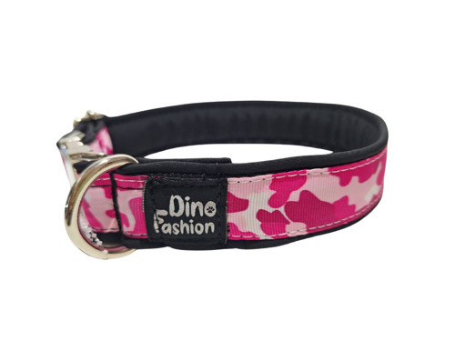 Obojek Pink Camouflage softshell — foto 1