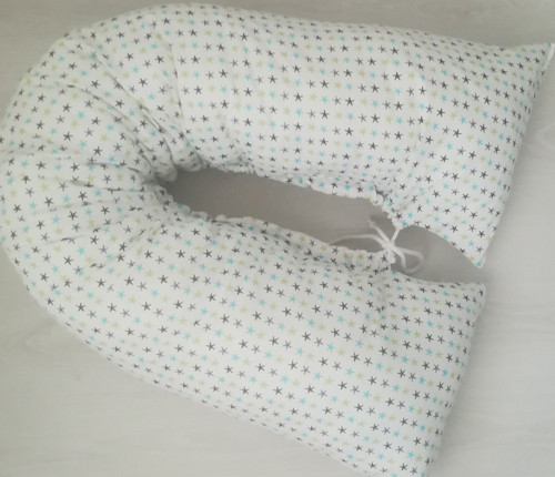 Těhotenský nebo polštář pro spáče na boku, menší