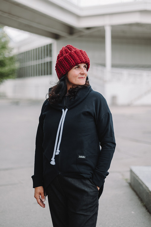 Cik cak mikina se zipem BomBamBino