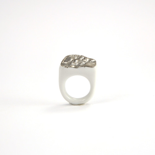Prsten, "Mountain" platina