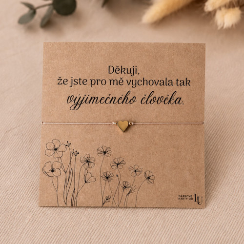 Poděkování mamince - svatba