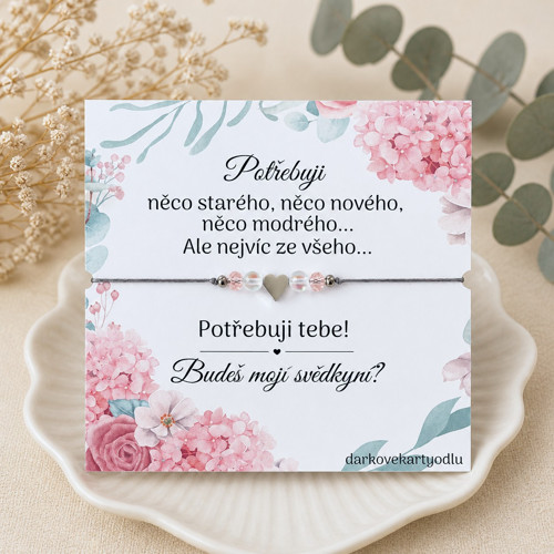 Staneš se mojí svědkyní?