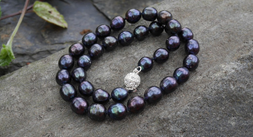 Tahitské perly 12 mm luxusní perlový náhrdelník