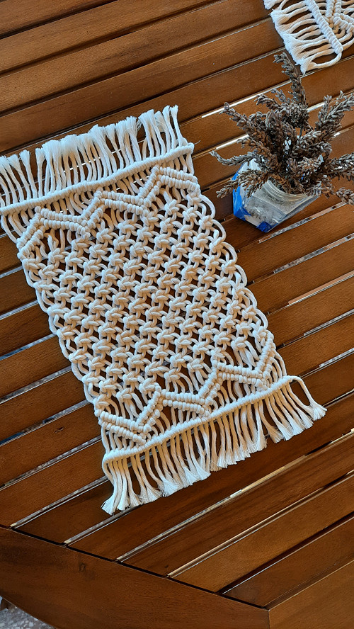 Macramé prostírání