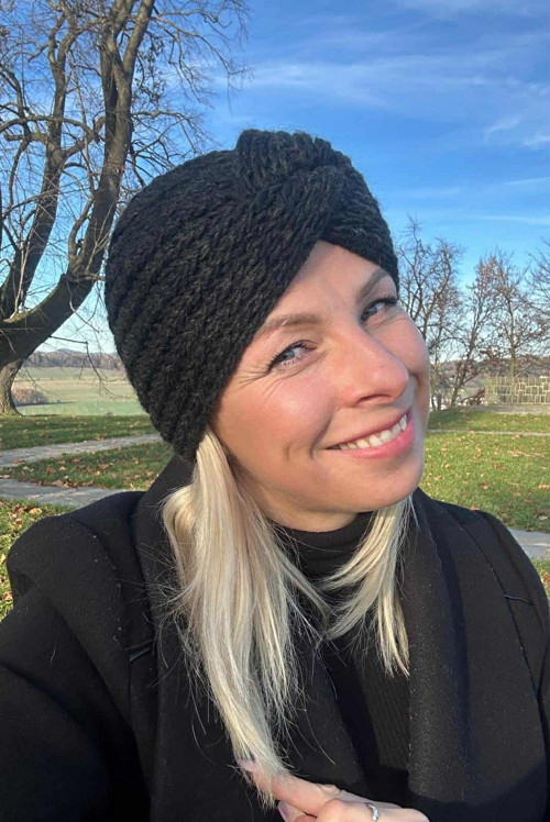 Zimní čelenka — foto 1