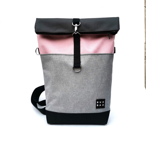 Batoh Transformer Double Gray & Pink Nepromokavý