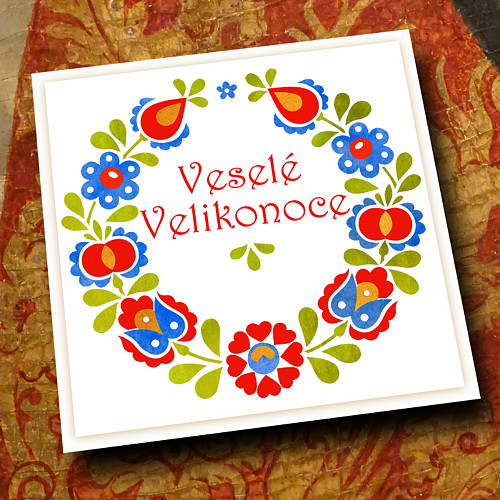 Přání - VELIKONOČNÍ VĚNEC