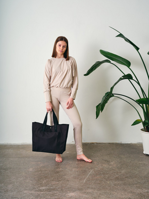 Taška SHOPPER - čierna