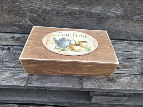 Čajová krabice tea time