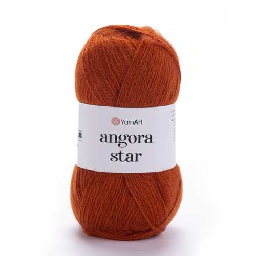 Příze Angora Star - rezavá — foto 1