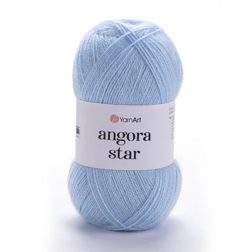 Příze Angora Star - bleděmodrá — foto 1