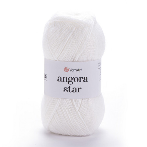 Příze Angora Star - bílá