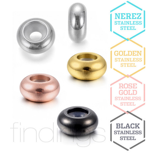 Zarážka stopper 6mm / Ocel původní / 2ks