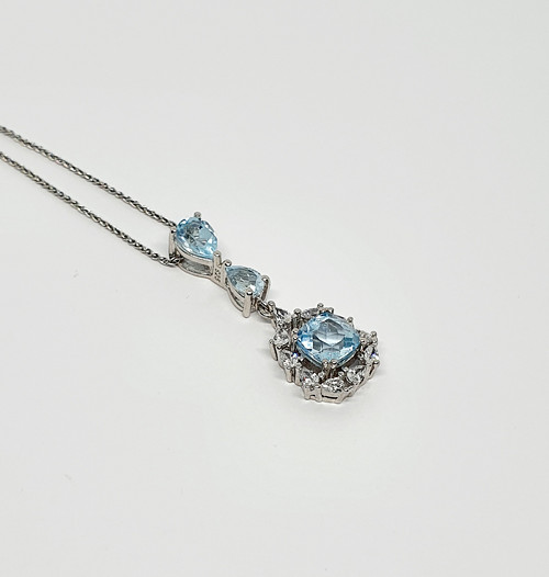 Přepychový přívěsek - Topaz 14