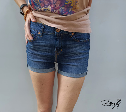 Recy džínové kraťasy DENIM - pas 78cm, boky 88cm