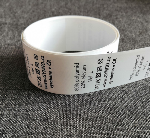 Nylonové údržbové etikety s logem 40x30 mm 10 kusů
