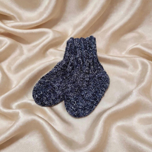 Pletené ponožtičky - 10 cm