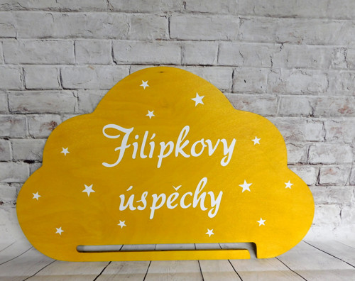 Držák na medaile personalizovaný barvy na výběr