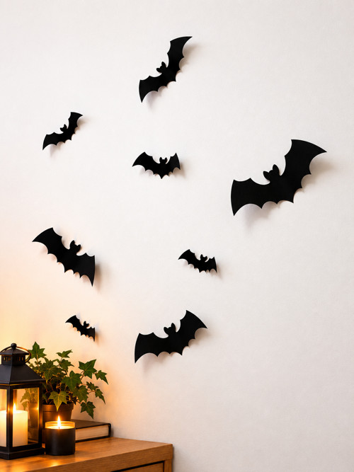 Netopýři halloween 16 ks