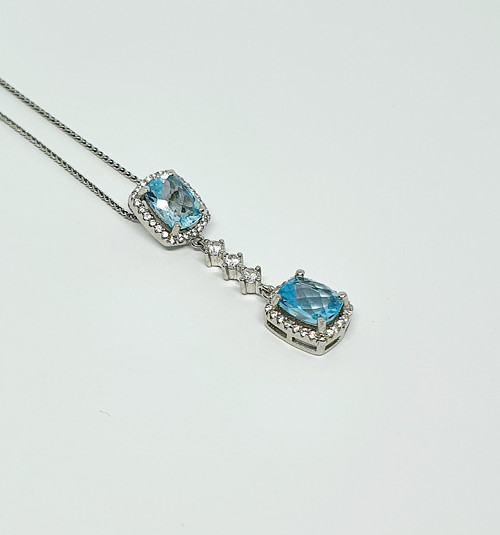 Luxusní přívěsek - Topaz 55/2