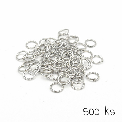 Platinové kroužky Ø 6 mm, 500 ks