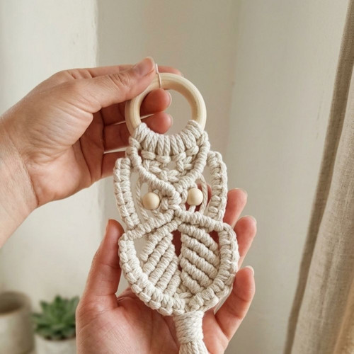 Macramé sovička