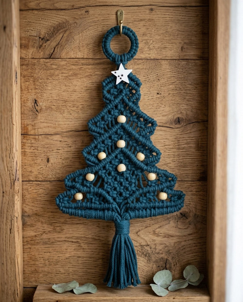Stromeček PEACOCK BLUE + dvě hvězdičky...