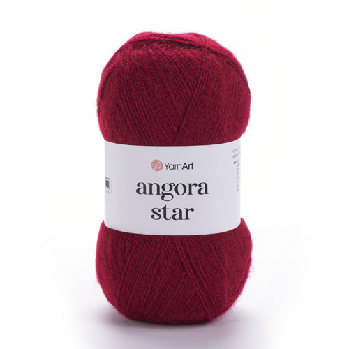 Příze Angora Star - vínová
