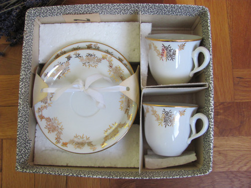 Československý karlovarský porcelán - Šálky