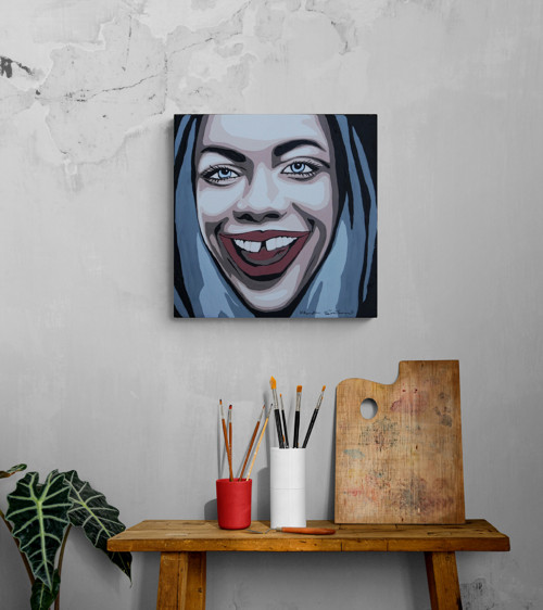 Vidím tvůj úsměv.