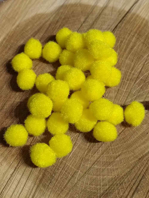 Bambulka Ø12 mm 10 ks žlutá
