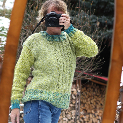 Crazy pullover - čistý vzduch — foto 1