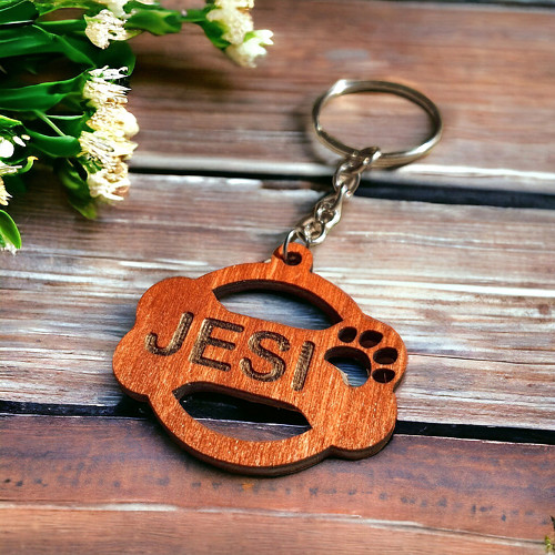 Přívěsek na klíče PSÍ JMENOVKA
