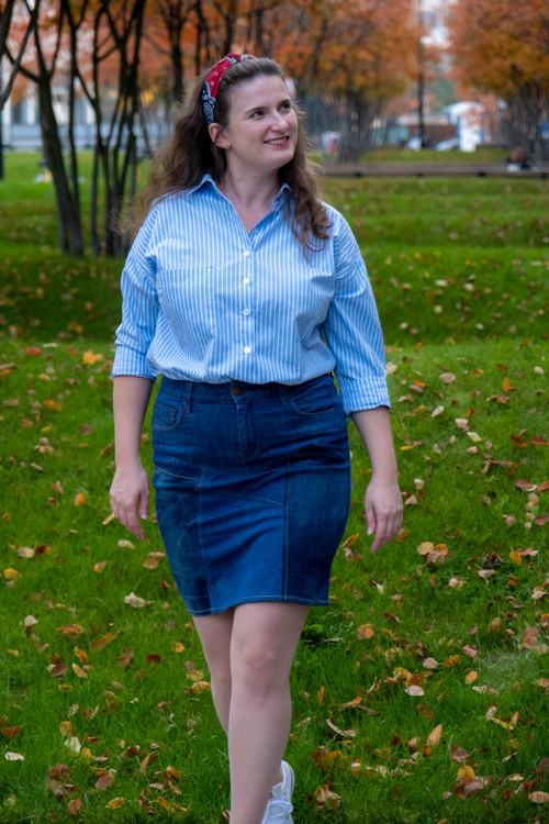Oversize košeľa — foto 1