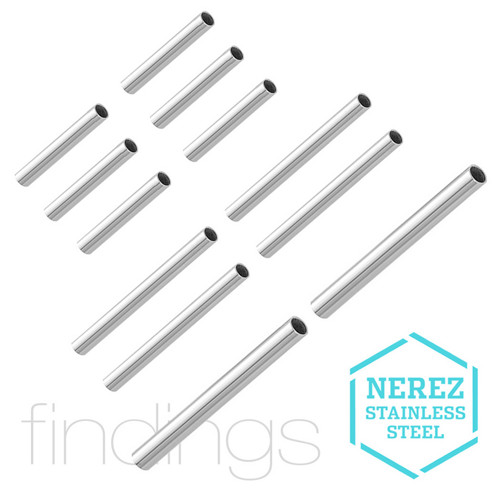Trubičky NEREZ (2,5mm) 15mm / 6 ks