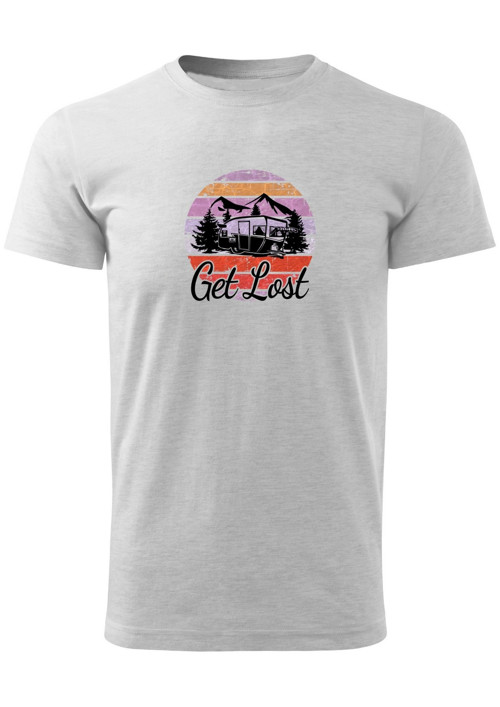 Pánské tričko "Get Lost (retro)" — foto 1