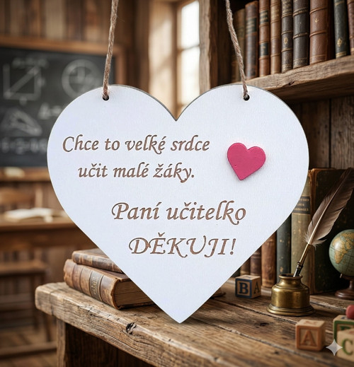 Srdíčko pro paní učitelku